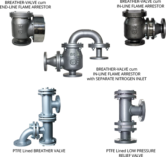 Breather Valves & Emergency Relief Vents